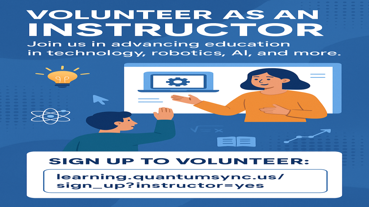 VOLUNTEER AS AN INSTRUCTOR